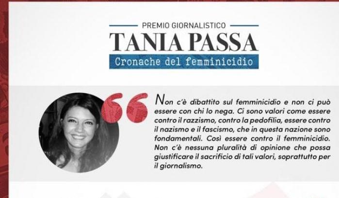 Violenza sulle donne: assegnati i premi Tania Passa