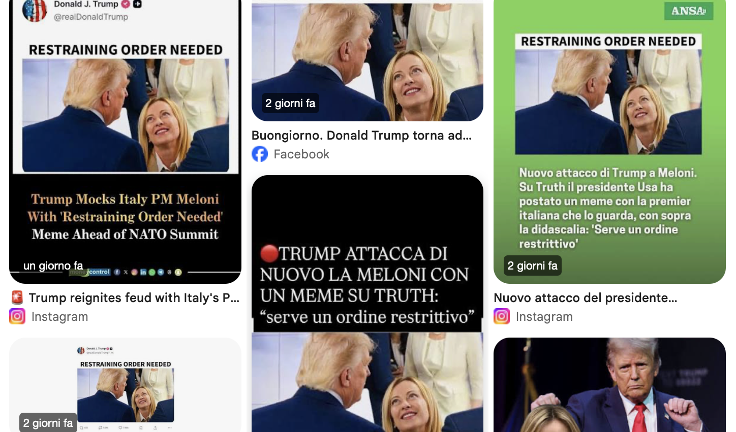 Screenshot 2026-07-08 alle 10.51.12 No, Meloni non è una vittima di Trump e ce lo spiegano i dati di Caterina D'Ambrosio